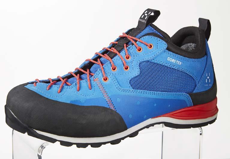 HAGLÖFS ROC ICON GT/ HAGLÖFS ROC ICON Q GT A waterproof approach shoe that offers good walking comfort. Suitable for hiking, scrambling and via ferrata.