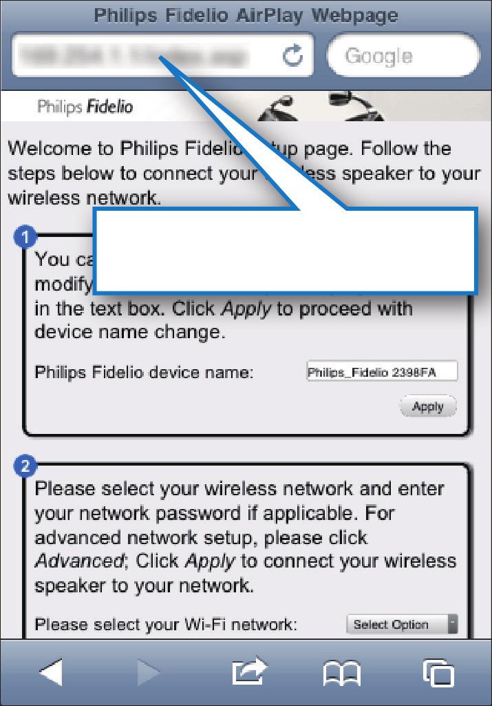1.1 Vihje Jos Philips AD7050W ei ole luettelossa, kokeile etsiä käytettävissä olevat Wi-Fi-verkot uudelleen.