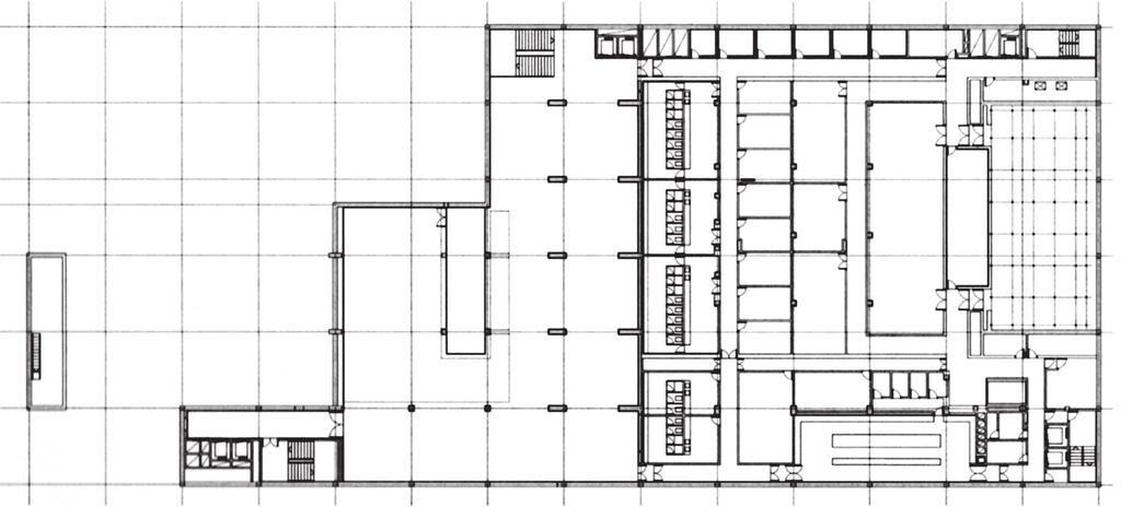 Méridan järeä kulttuurikeskus 4 3 Auditorioiden väliin