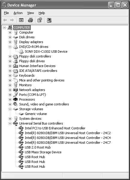 4 Kaksoisnapsauta [Driver] t [Setup.exe]. Windows 2000 1 Valitse [Start], [Settings] ja [Control Panel]. 2 Valitse [System]. [System Properties] -ikkuna tulee näyttöön. 3 Valitse [Hardware]-välilehti.