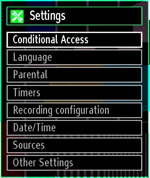 In equalizer menu, the preset can be changed to Music, Movie, Speech, Flat, Classic and User. Press the MENU button to return to the previous menu.