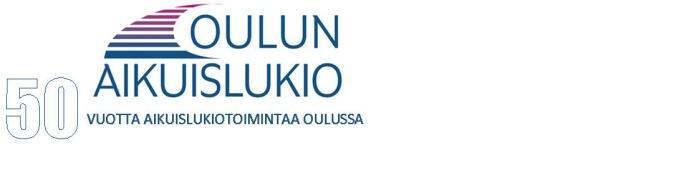 JAKSOVINKIT 3 Jaksovinkit on Oulun aikuislukion jaksotiedote, joka julkaistaan aikuislukion kotisivulla koeviikolla ennen seuraavan jakson aloitusta.