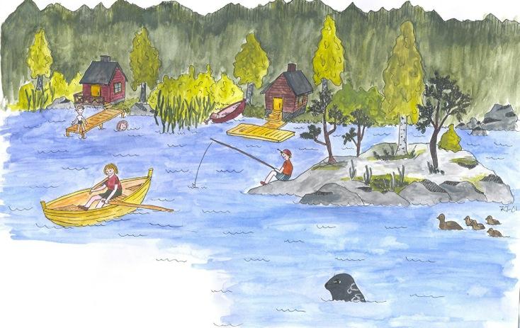 LASTEN NORPPALEIRI Savo-Karjalan Luontopiirin Norppaleiri 8-12 -vuotiaille 20.-25.7.2014 Koloveden Huhtiniemessä Hinta: Luonto-Liiton ja SLL:n jäsenille 40, muille 60 (sisarhinta 40 ).