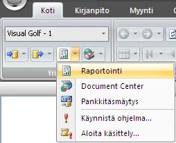 8 Raportit Tässä kappaleessa kerrotaan raporttien tulostamisesta. 8.