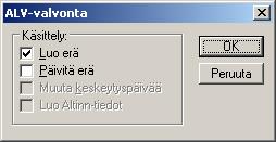 Malli kausiveroilmoituksesta. 9.3 ALV:n tulostus ja siirto 1. Valitse Kirjanpito ALV Kausiveroilmoitus Suomi Alv-raportti. 2. Valitse vasemmalta vuosi ja ALV-jakso. 3.