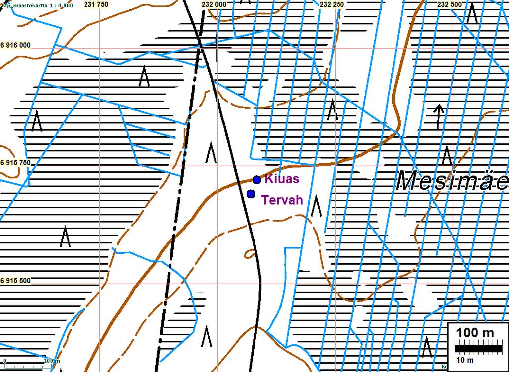 9 Koordin: N: 6915 707 E: 232 079 Z: 100 ±1 m X: 6908 197 Y: 1543 487 P: 6918 608 I: 3232 142 Tutkijat: