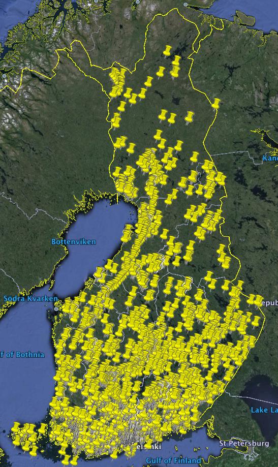 Verkkovirheet Datasta nähdään kun Yhtey-ä ei saada Yhteys katkeaa