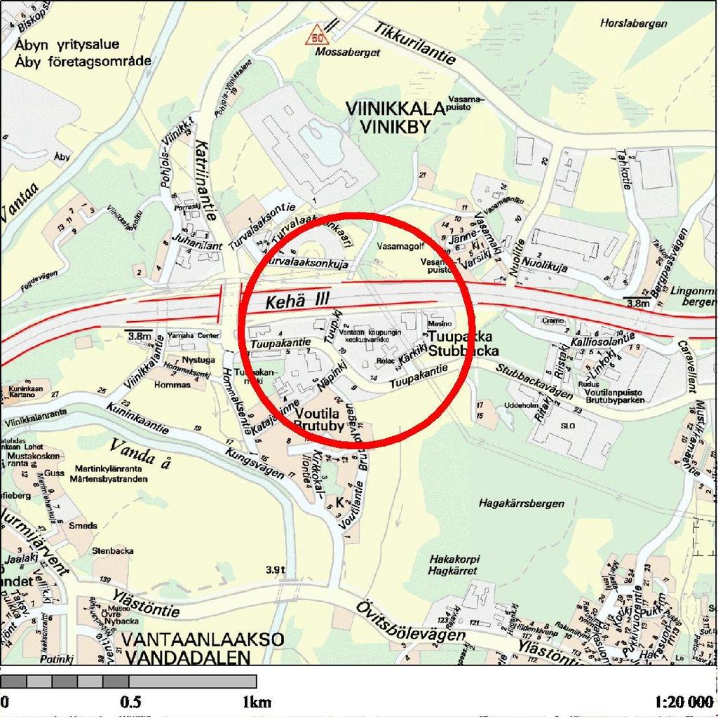 PERUS- JA TUNNISTETIEDOT Asemakaavan muutos Vantaan kaupungin 41. kaupunginosa, Viinikkala Osa korttelia 41109. 1.