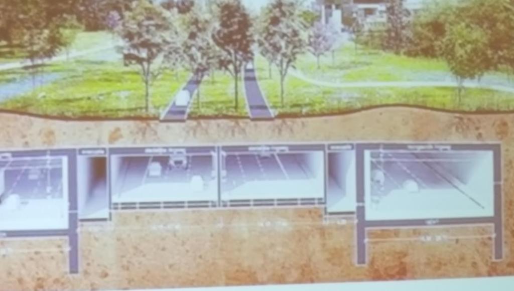 6/9 Belgian Dirk Geen kertoi, että Amsterdam suunnittelee rakentavansa päätiet maan alle betonitunneleihin, joita tulisi vierekkäin jopa 4