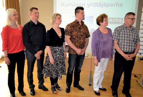 Vuosikokoukset Pohjois-Karjalan kauppakamarin vuosikokouksissa huomioidaan toiminnassaan menestyneitä jäseniä.
