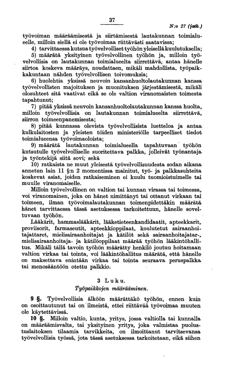 37 N:o 27 (falk.