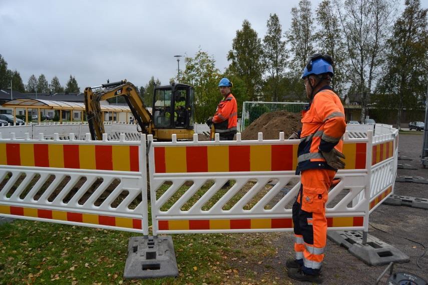 Kaukolämmön vuosituotanto 2016 *KPA1=Keskustan lämpölaitos ja KPA2=Aseman lämpölaitos 6 VERKOSTORAKENTAMINEN JA UUDET LIITTYMÄT Uutta verkostoa rakennettiin