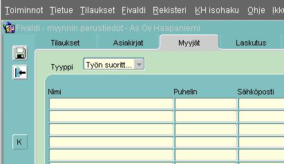 2.4 Liitetyypit Liitetyyppeihin tulee luoda ainakin yksi liitetyyppi, jotta dokumenttien liittäminen onnistuu lomakkeilla. Uusi liitetyyppi Anna selite liitetyypille, esim.