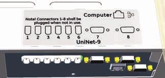VAROITUS UniNet-kaapeli. Käytä vain GE:n toimittamia tai hyväksymiä UniNetkaapeleita. Vaihe 1 2 Toimi Katkaise ÄKTA -laitteesta virta.