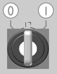 moottori käynnistyy ainoastaan kun laite liikkuu eteenpäin 1. Tarkista, että alusta on laskettu alas 2. Käyttäjän on istuttava paikoillaan 3.