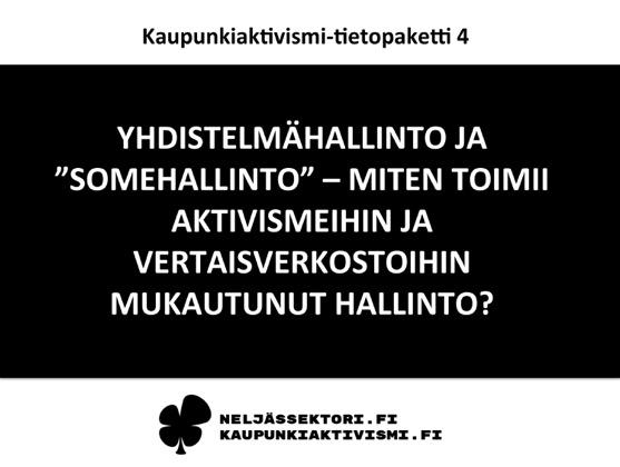 YHDISTELMÄHALLINNOINTI Uusi