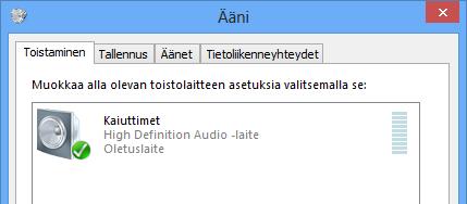 Ääni (Sound) Nykyisiin tietokoneisiin on liitetty usein kaiuttimet tai mikrofoni ja siten koneella voidaan kuunnella musiikkia, nauhoittaa puhetta, katsella elokuvia ja jopa käsitellä, editoida