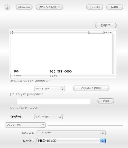 2 vcard-kortin vetäminen Mac OS X Address Book (Osoitekirja)