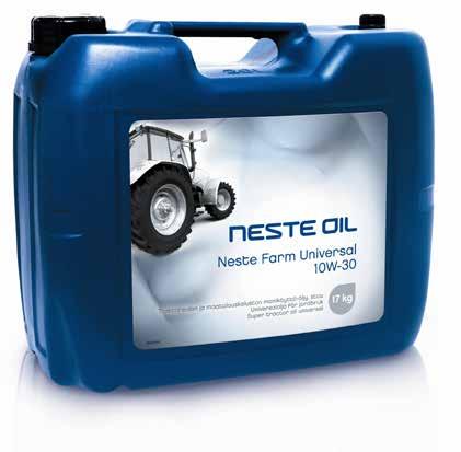 Neste Farm Universal 10 W-30 20 L TRAKTOREIDEN JA MAATALOUSKONEIDEN MONITOIMIÖLJY