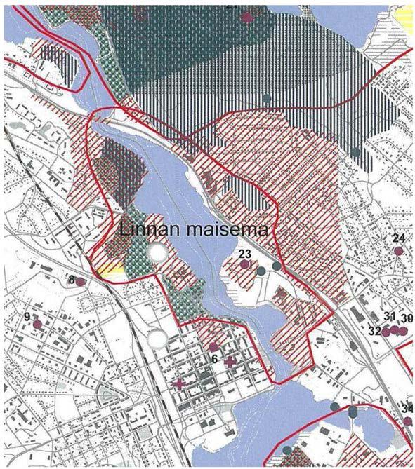 maisemassa, kun Asemanranta on