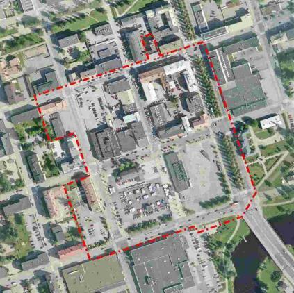 23 3.4.2 Ydinkeskustan asemakaavan muutos (AK 360) Ydinkeskustassa on tullut voimaan asemakaavanmuutos vuonna 2016.