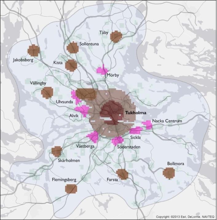 identify urbanisation Urban phenomena, path dependences