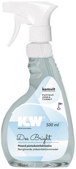 Käyttövalmiit sprayt KW Blue - käyttövalmis lasi ja peilipintojen puhdistukseen Valmis käyttöliuos lasi- ja peilipintojen puhdistukseen sekä tahranpoistoon. Kuivuu nopeasti jättämättä kalvoa.