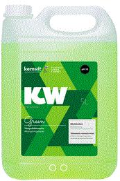 pesuaineet peruspesuun KW GREEN Valmis käyttöliuos kaikkien vettä sietävien pintojen ylläpitosiivoukseen. Rasvan irrotuskykyä tehostettu ammattikäyttöä varten, omenantuoksuinen.