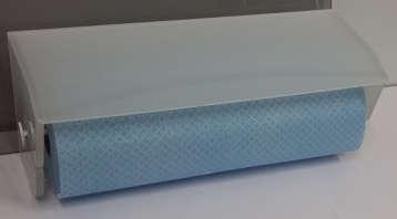 muovikreppi + paperi alv0% PH6029-1 Hg rullalaudesuoja, 39,5 x 36 cm,