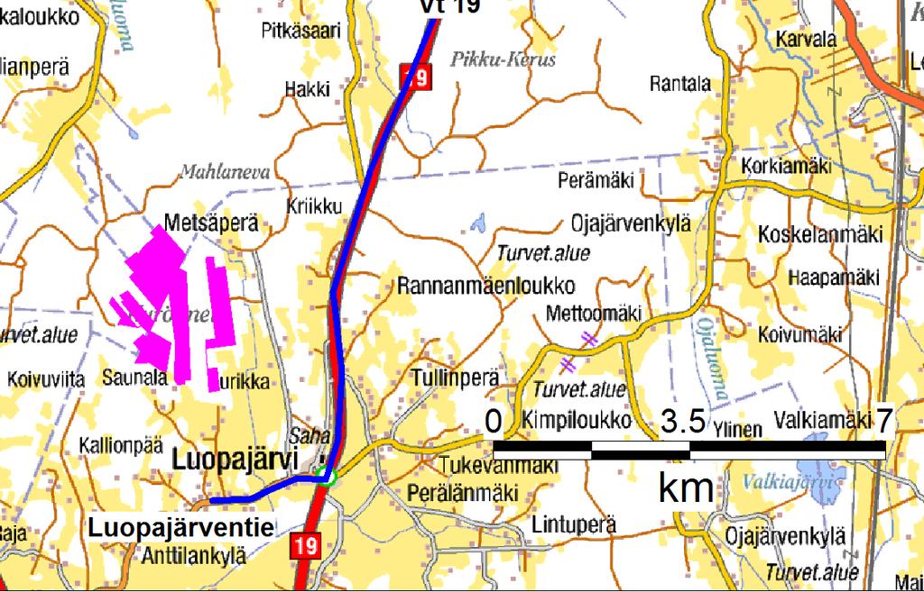hankealueelta