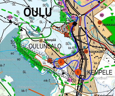 5. Suunnittelualueen nykytila ja kaavatilanne Oulunsalo on ollut väestömäärältään Suomen nopeimmin kasvaneita kuntia viime vuosina.