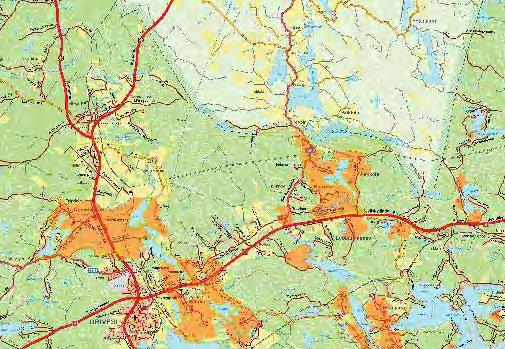 3 Aakkola Haavisto Voitila 1 Holma Kokkola 4 2 Oinasniemi Leppähammas 5 Karttimi 6 Lyytikkälä Kartalla 1:100 000, on esitetty seuraavilla sivuilla olevien karttaotteiden, 1:20 000, sijainnit Vanhan