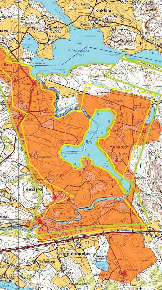 SAVO-AAKKOLA-HAAVISTO-LEPPÄHAMMAS R3.16 K3.1 Alueen inventoidut kohteet R3.2 Nenonen R3.3 Heikkilä R3.6 Kulju R3.11 Paavola R3.12 Leppähampaan silta R3.14 Kylmälä R3.15 Mäkelä R3.16 Kolhi R3.