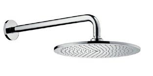 TUOTEKATSAUS Axor Suihkut Yläsuihkut 1 2 3 4 5 6 220 221 7 8 9 Yläsuihkut 1 Axor Lampshower 1jet yläsuihku 428 mm suihkuputkella Tuote nro 26031000 Runko-osa Tuote nro 26909180 Kattoliitäntä 73 mm