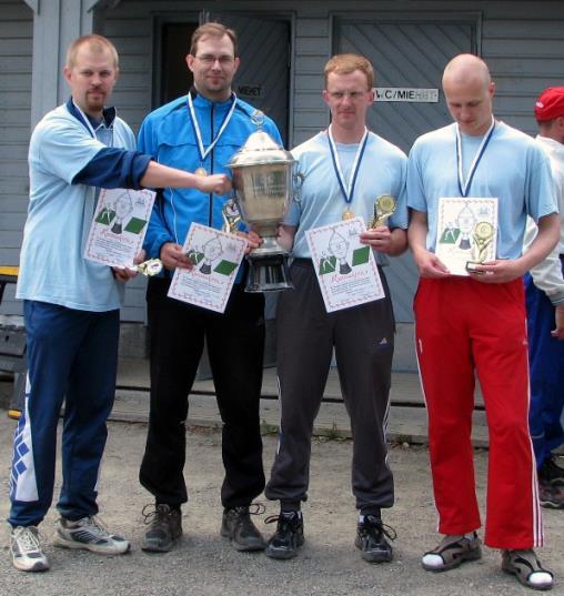 Suojärveläisten Seura 2006 1 Kuopion Kyykkäseura Hamina 2 Kylmäkosken Kyykkä 3 Tammer-Kyykkä 2007 1 Tammer-Kyykkä Oulu 2 Helsingin