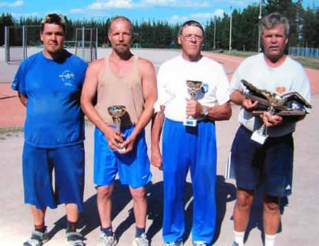 Kuusaan Latu I 2007 Kuusaan Latu I 2008 Oriveden Karjala-seura 2009 Oriveden Karjala-seura 2010 Helsingin Suojärveläisten Seura 2011 Oriveden Karjala-seura 2012 Oriveden Karjala-seura 2013 Karjalan