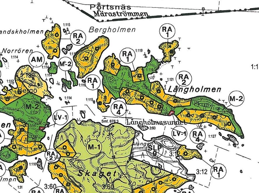 I under fastställelsebehandling varande landskapsplanförslag har området anvisats som jord- och skogsbruks- / frilufts- / rekreationsområde (MRV).