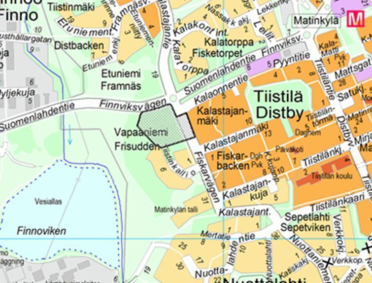 Espoon kaupunki Pöytäkirja 37 Kaupunkisuunnittelulautakunta 02.03.2016 Sivu 9 / 55 kohdistuu paljon enemmän Kalastajatien pohjoisosaan.