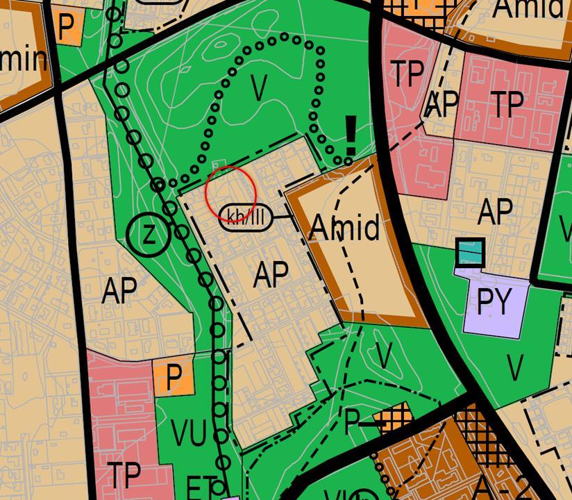 Ote yleiskaavasta 2020 Asemakaava Suunnittelualue sijaitsee kahdella voimassa olevalla asemakaavalla, Pajalanpihan kaava (7/49) on vahvistettu vuonna 2011 ja toinen kaava (7/38) on vahvistettu