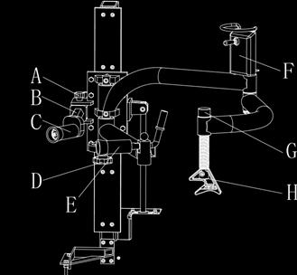 Workspace requirements Fig 6 demonstrates the minimum distance (mm) from walls after the installation of this device. Please install the device in the correct place. Fig 6 10.6. Assembly 1) Disconnect the tire changer from electricity and air source.