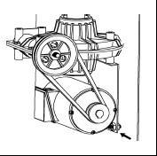 Note: If the turntable loses its power, check the belt to see if it s tight by following these steps: Remove the left side cover by unscrewing the screws.
