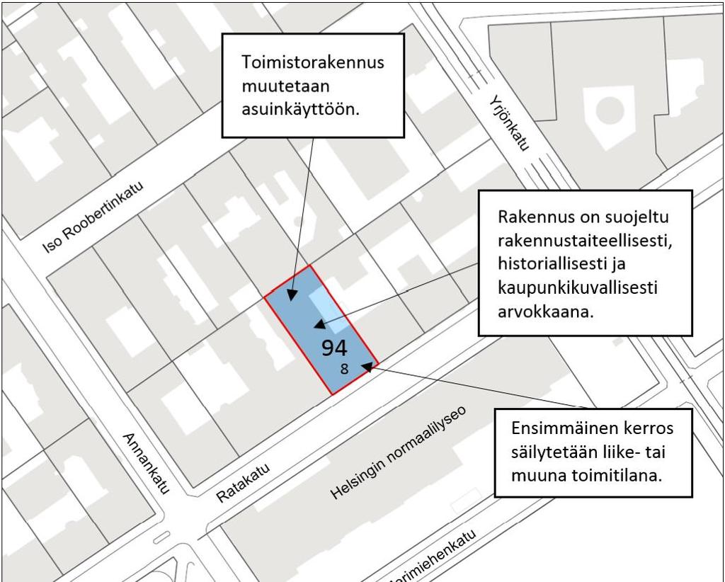 Kaupunkiympäristön toimiala Asemakaavoitus Kaavakartta nro 12468 1 (5) Hankenro 2121_6 HEL 2017-00290