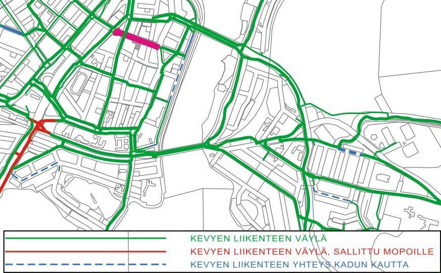 8 Palvelut, työpaikat ja elinkeinotoiminta Suunnittelualue sijaitsee keskeisellä paikalla monipuolisten palveluiden läheisyydessä.