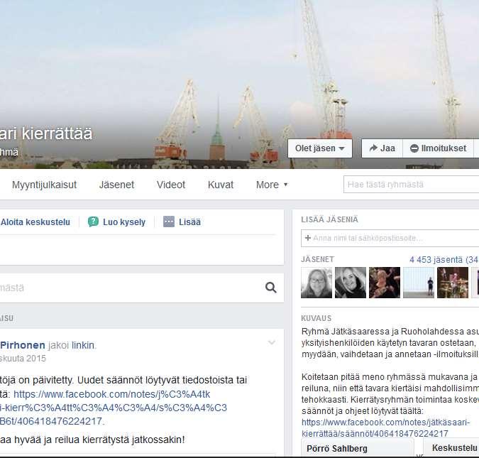 FB-kirpputorit -