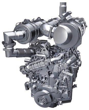 KDPF SCR KCCV Komatsu EU Vaihe IV Komatsun EU Vaihe IV moottori on taloudellinen, luotettava ja tehokas.