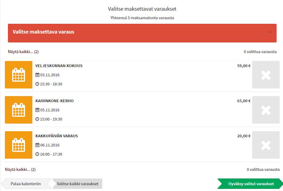 44 halutulla tavalla tavallisen käyttäjän käytössä, eikä selaimen konsoliin ilmaantunut virheilmoituksia. Kassa siis toimi vaatimusten mukaisesti, kun kassasivua käytettiin suunnitellulla tavalla.