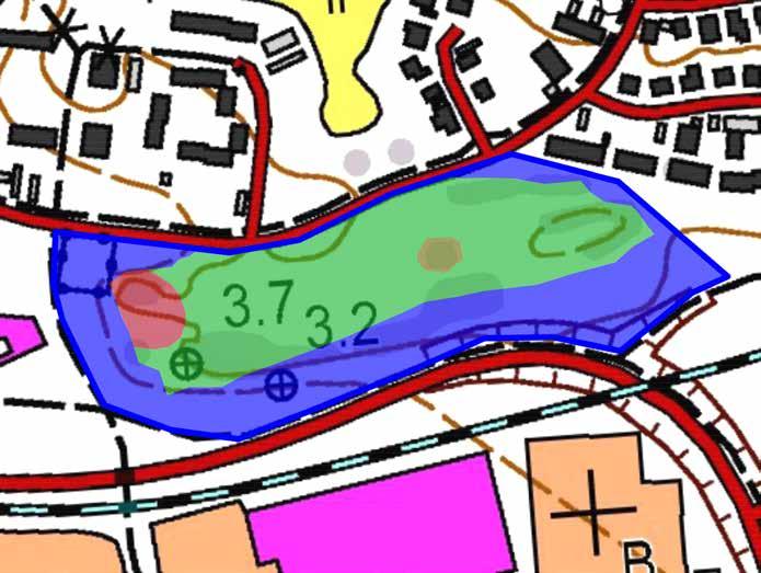 3 4 1 2 Kuva 2. Papinpelto 2:n kuviokohtaiset rajaukset (kuviokartta). 2. Nuokkuhelmikkä-linnunhernetyypin (MeLaT) kuiva lehto [EN] Pieni lehtolaikku, joka on pienen kalliorinteen laiteilla.