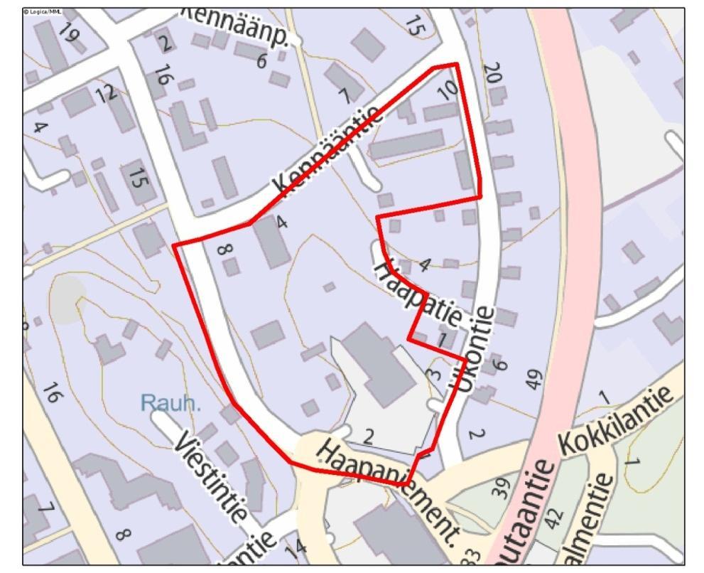 2 2. LÄHTÖKOHDAT 2.1 Suunnittelualueen yleiskuvaus Suunnittelualue sijaitsee Viitasaaren keskustan tuntumassa.