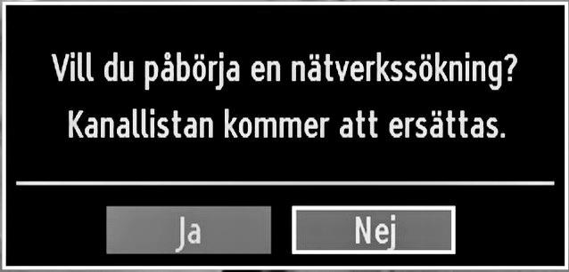 Manuell Inställning TIPS : Denna funktion kan användas för att ställa in sändande station direkt. Välj Manuell Kanalsökning från installationsmenyn genom att använda / och OK-knapparna.