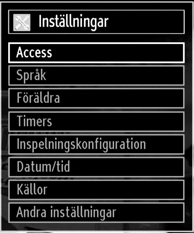 AVL: Funktionen AVL (automatisk volymbegränsning) justerar ljudet för att uppnå en stadig och jämn nivå mellan programmen (t.ex.